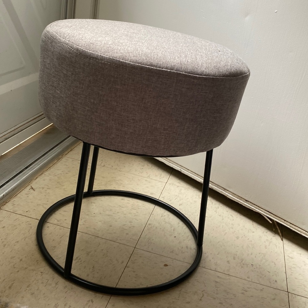 Vanity stool.